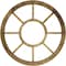 Ekena Millwork Grace Architectural Grade PVC Pierced Ceiling Medallion, Antiqued Brass, 20"OD x 7 1/4"ID x 1/2"P CMPP20GRABS - alternate 1